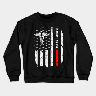 Cardiac Nurse Flag American Vintage Crewneck Sweatshirt